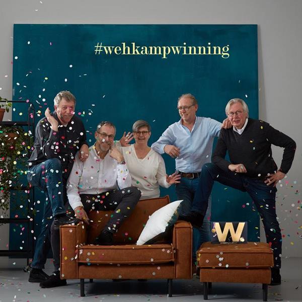 #wehkampwinning - De gouden W voor ons Facility team! Wat zijn we blij met onze toppers! #learn #laugh #lead